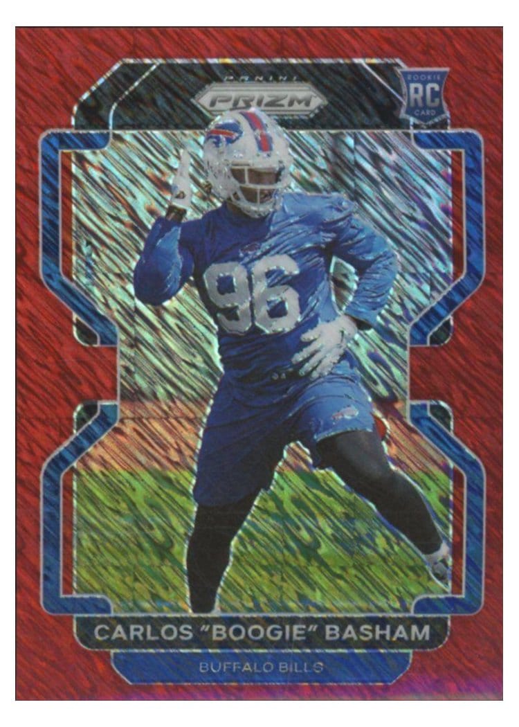 2021 Panini Prizm Base Set Carlos "Boogie" Basham #436 card
