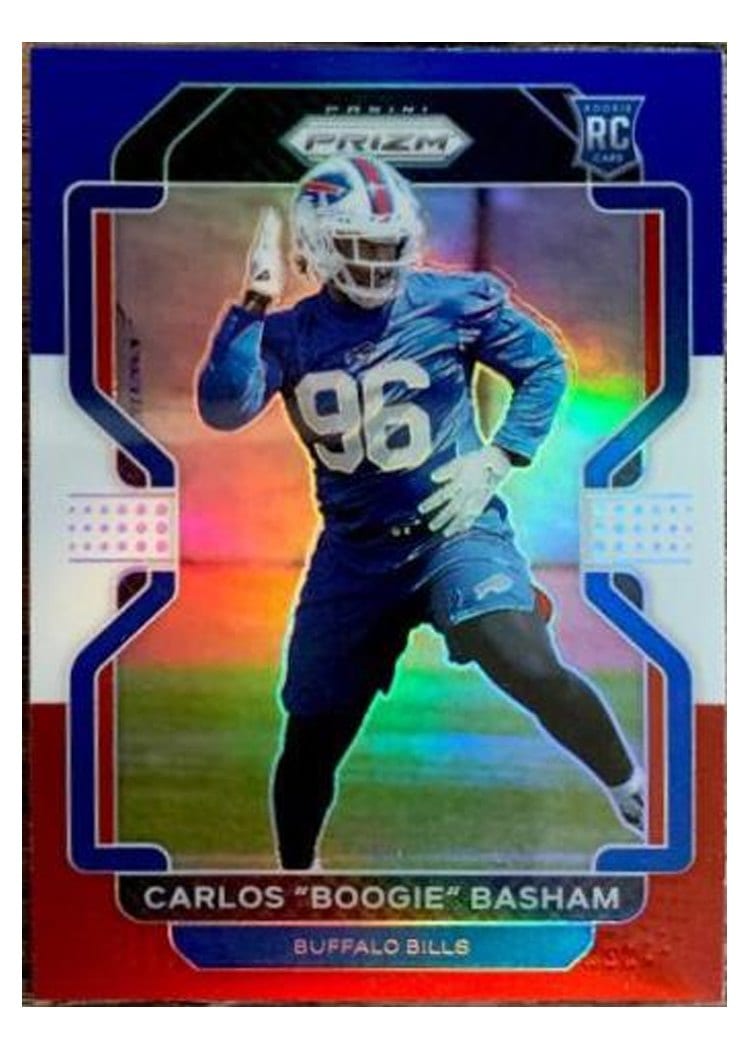 2021 Panini Prizm Base Set Carlos "Boogie" Basham #436 card