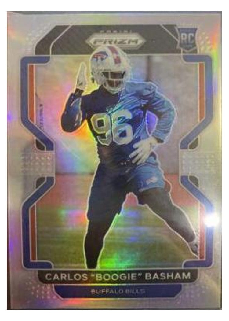 2021 Panini Prizm Base Set Carlos "Boogie" Basham #436 card