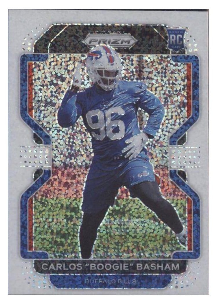 2021 Panini Prizm Base Set Carlos "Boogie" Basham #436 card