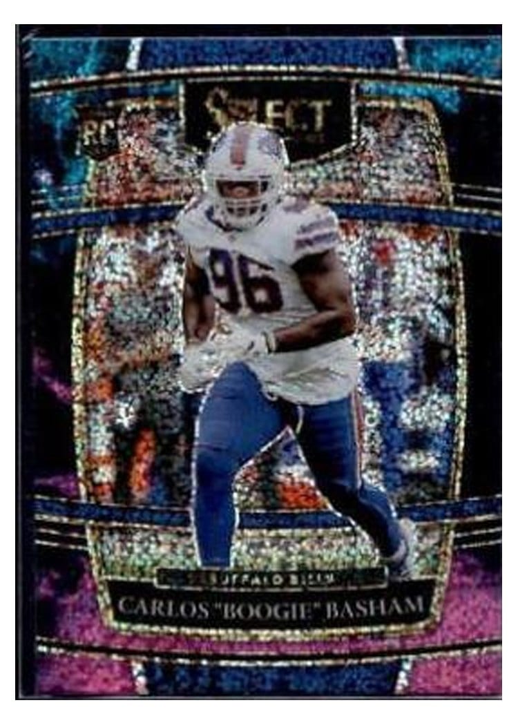 2021 Panini Select Base Set Carlos "Boogie" Basham #92 card