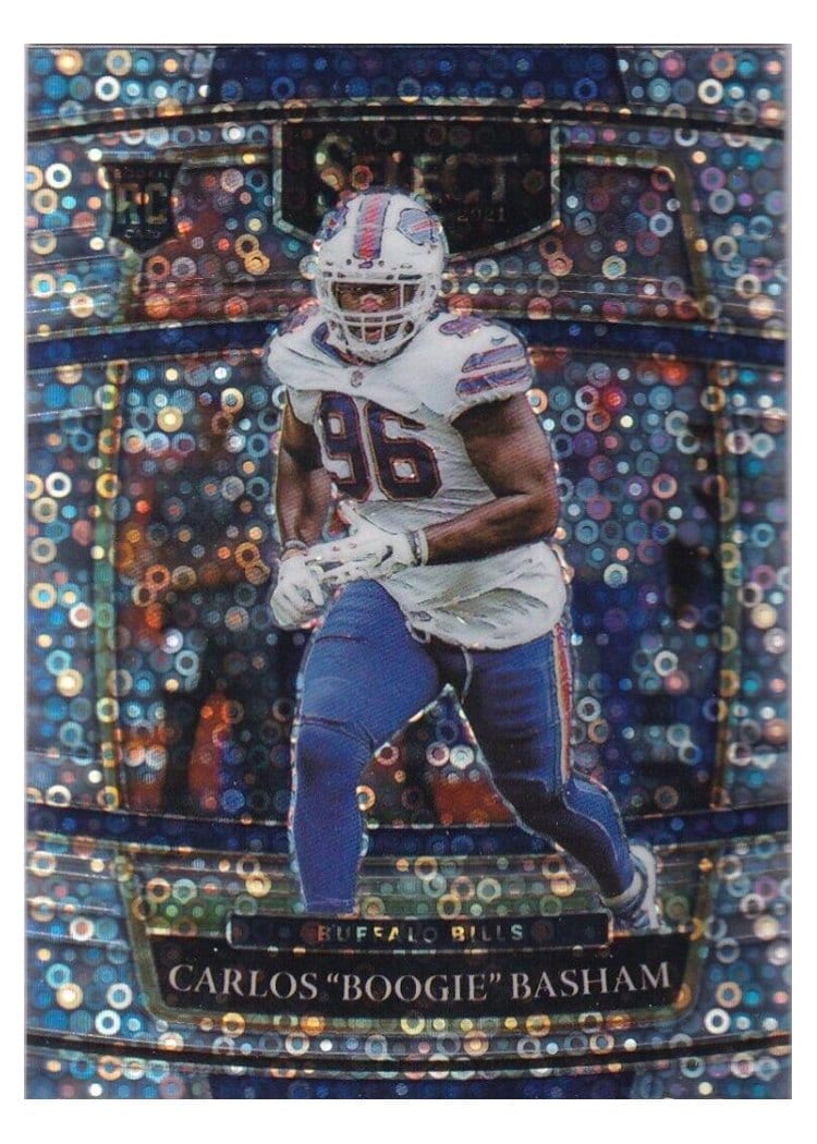2021 Panini Select Base Set Carlos "Boogie" Basham #92 card