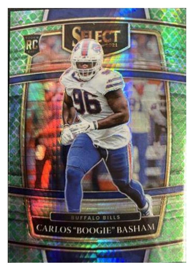 2021 Panini Select Base Set Carlos "Boogie" Basham #92 card