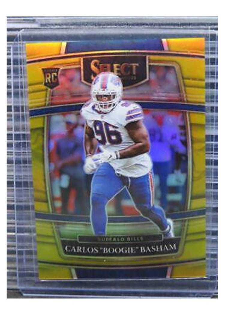 2021 Panini Select Base Set Carlos "Boogie" Basham #92 card
