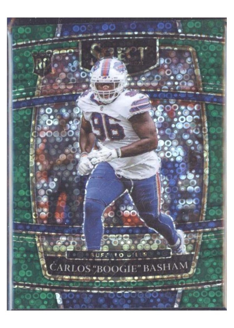 2021 Panini Select Base Set Carlos "Boogie" Basham #92 card