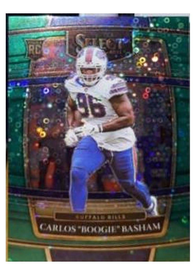 2021 Panini Select Base Set Carlos "Boogie" Basham #92 card