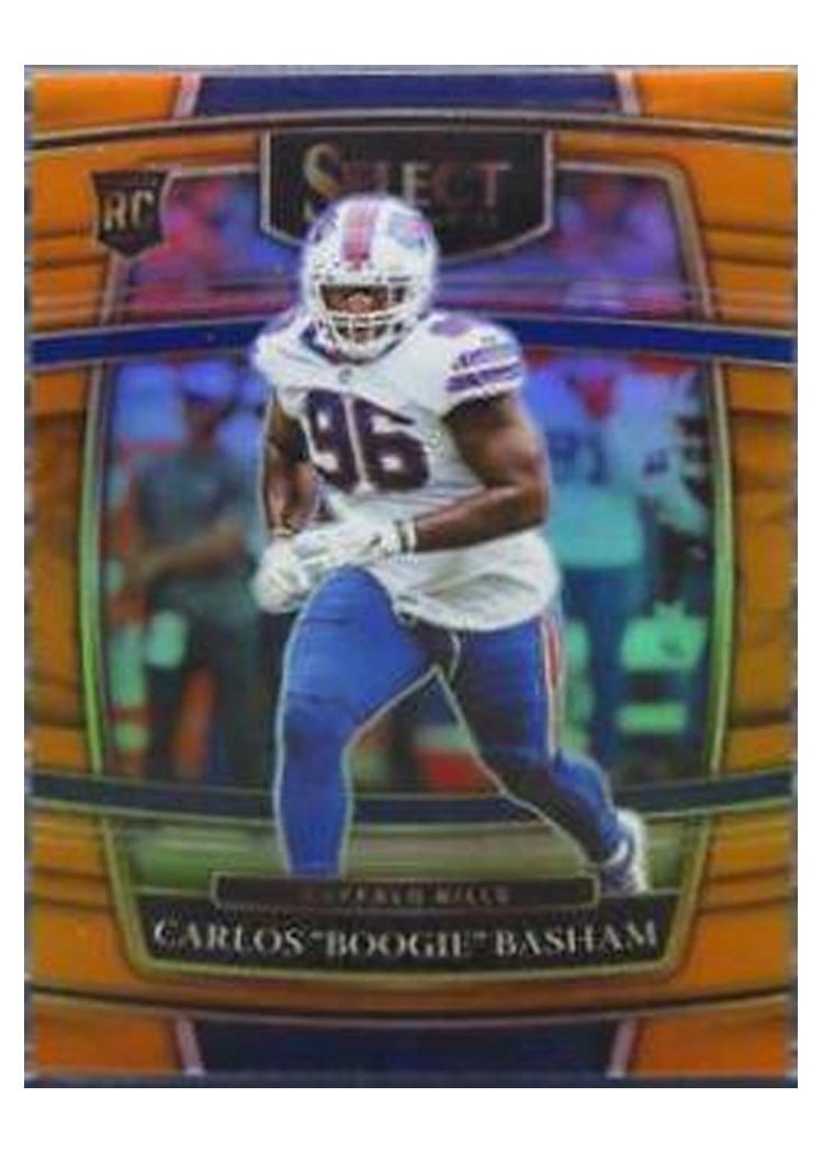 2021 Panini Select Base Set Carlos "Boogie" Basham #92 card