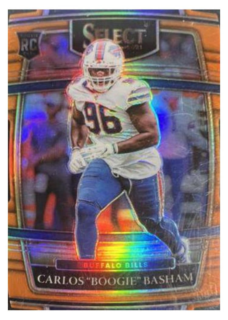 2021 Panini Select Base Set Carlos "Boogie" Basham #92 card