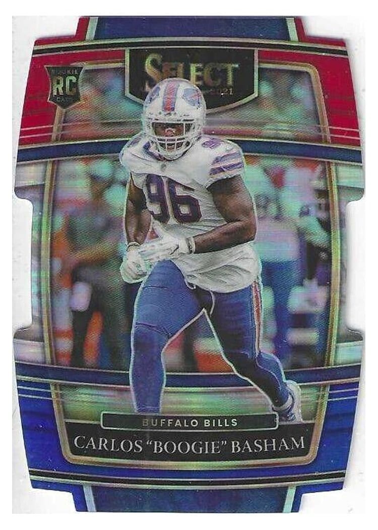 2021 Panini Select Base Set Carlos "Boogie" Basham #92 card