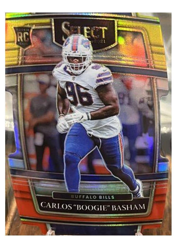 2021 Panini Select Base Set Carlos "Boogie" Basham #92 card