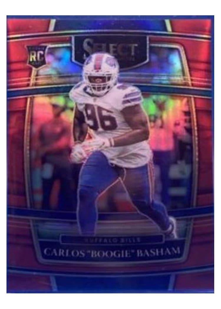 2021 Panini Select Base Set Carlos "Boogie" Basham #92 card