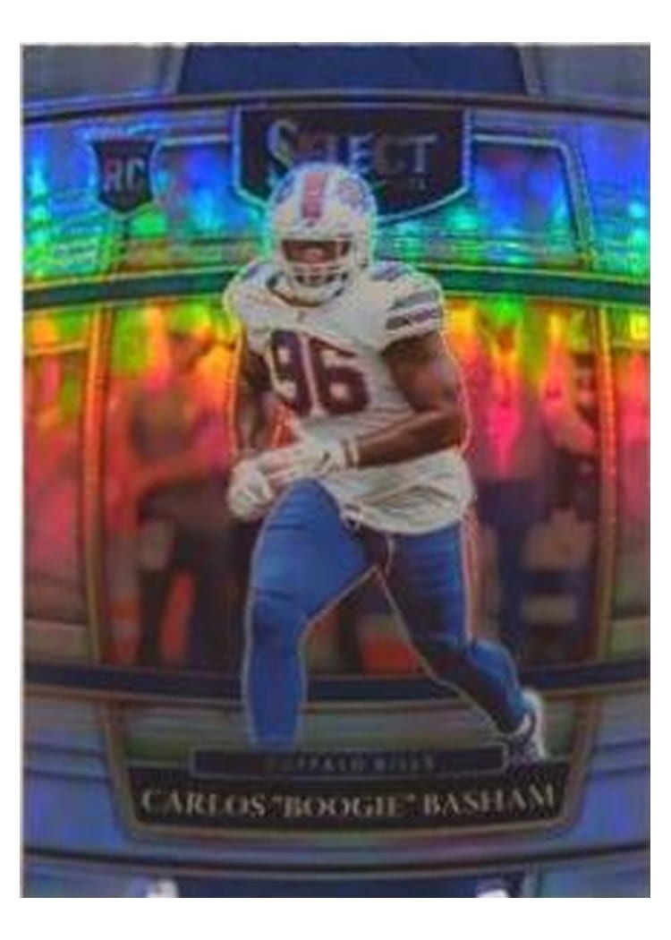 2021 Panini Select Base Set Carlos "Boogie" Basham #92 card