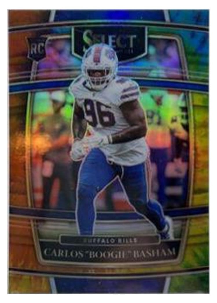 2021 Panini Select Base Set Carlos "Boogie" Basham #92 card
