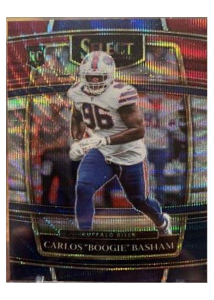 2021 Panini Select Base Set Carlos "Boogie" Basham #92 card