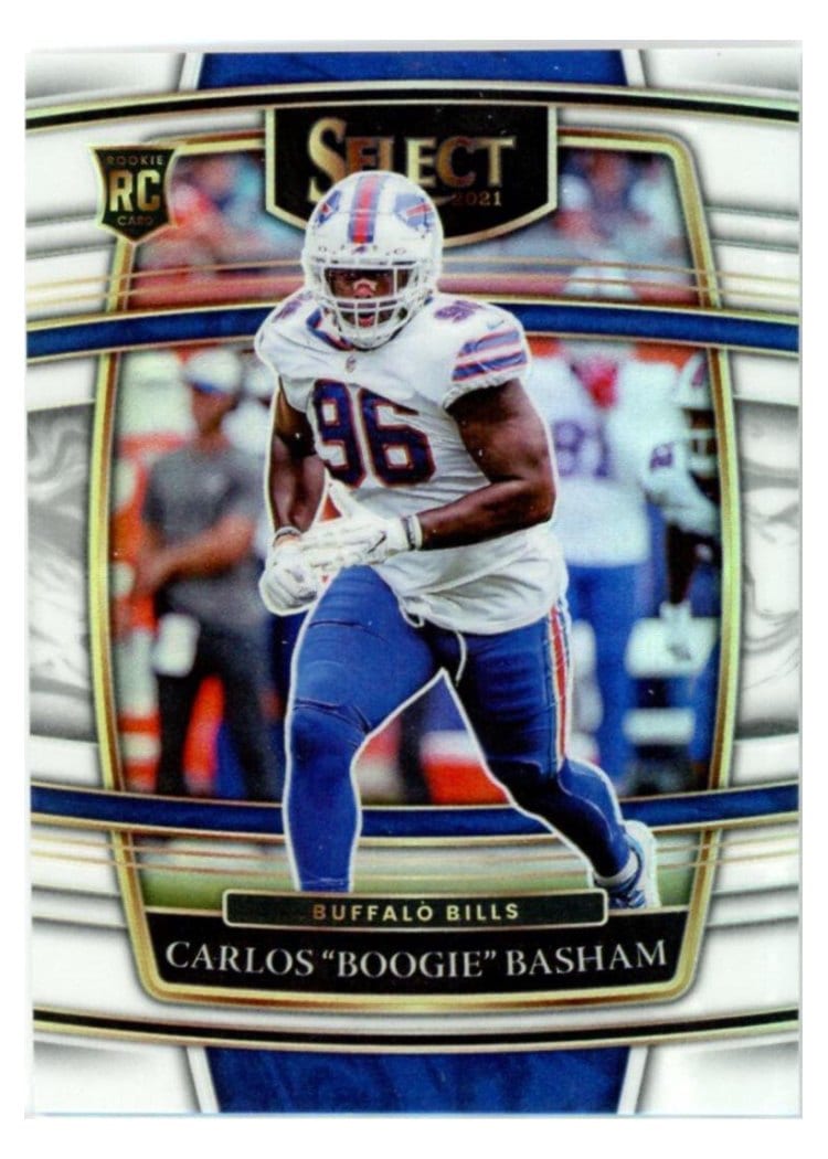 2021 Panini Select Base Set Carlos "Boogie" Basham #92 card