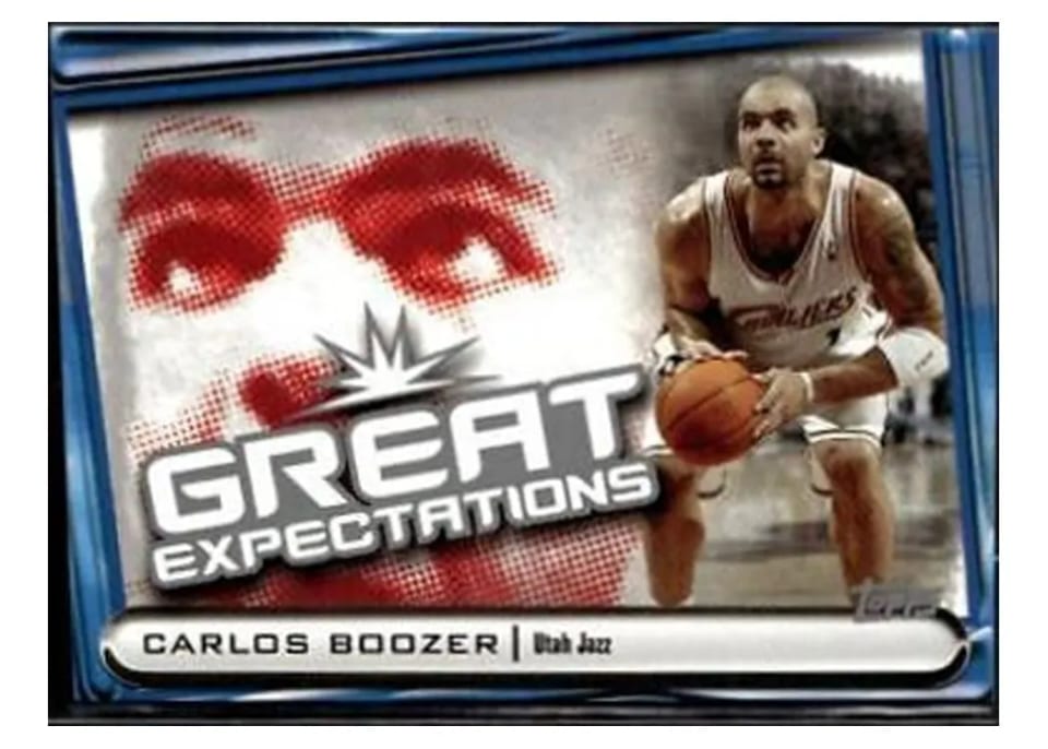 2004 Topps Great Expectations carlos boozer #GE-CBZ card