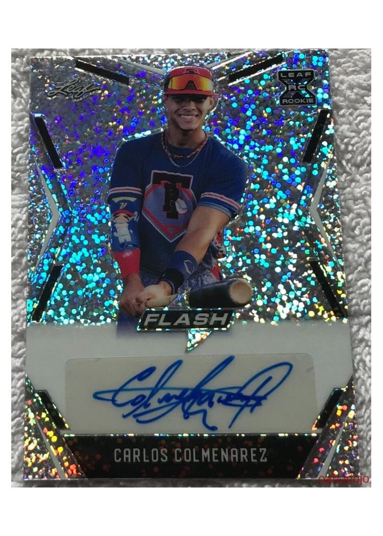 2020 Leaf Draft Hobby Autographs Carlos Colmenarez #BA-CC1 card
