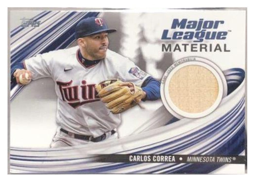 2024 Topps Major League Material Relics (Series 1) Carlos Correa #MLM-CC card