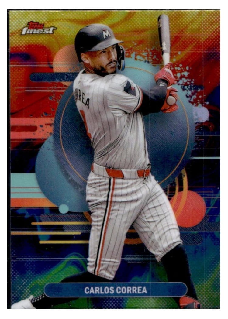 2025 Finest Base Set Carlos Correa #199 card