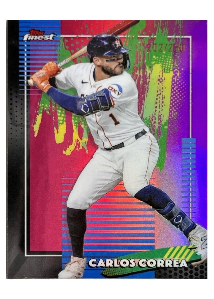 2026 Topps Finest Carlos Correa #42 card