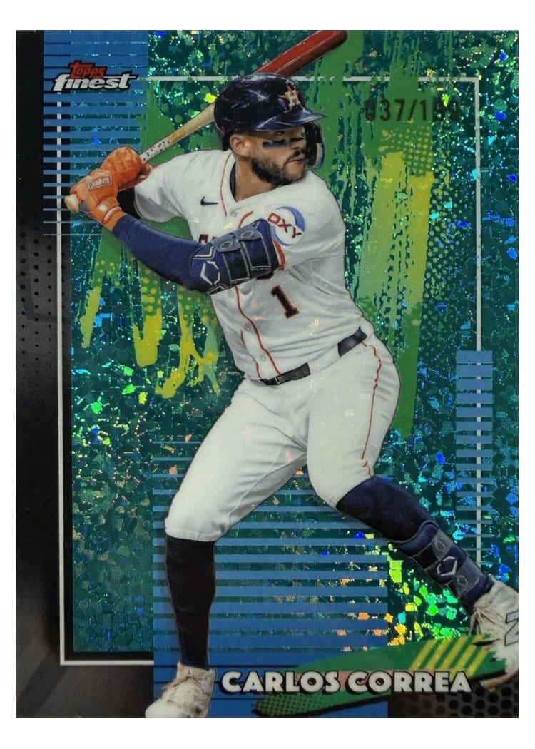 2026 Topps Finest Carlos Correa #42 card