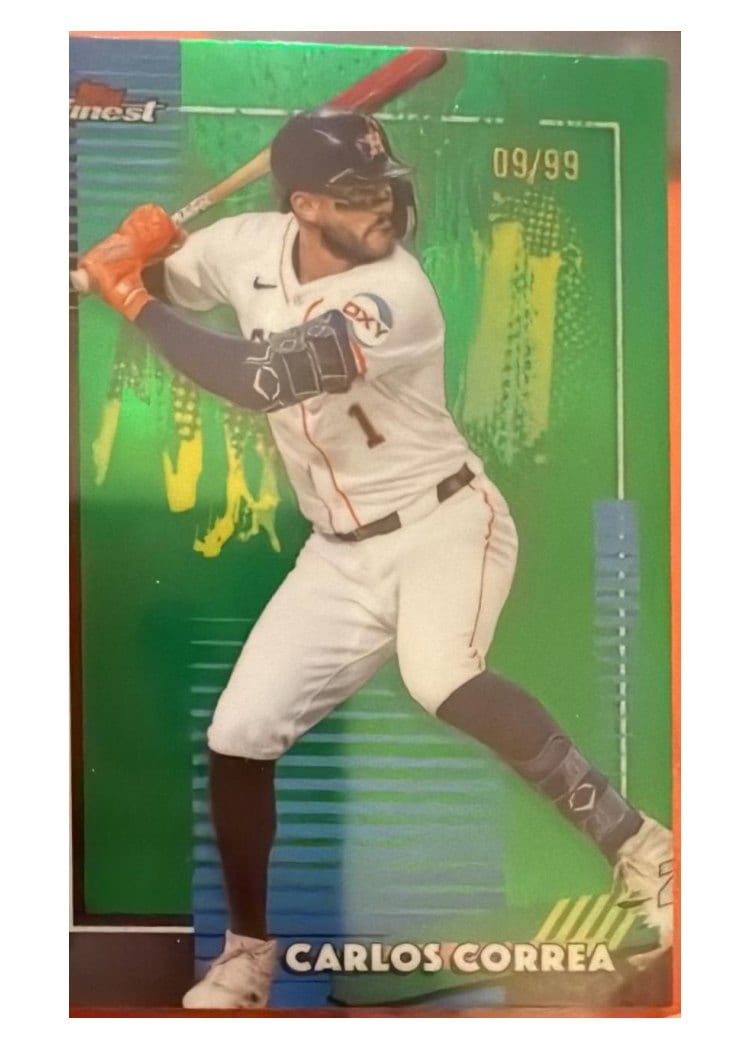 2026 Topps Finest Carlos Correa #42 card