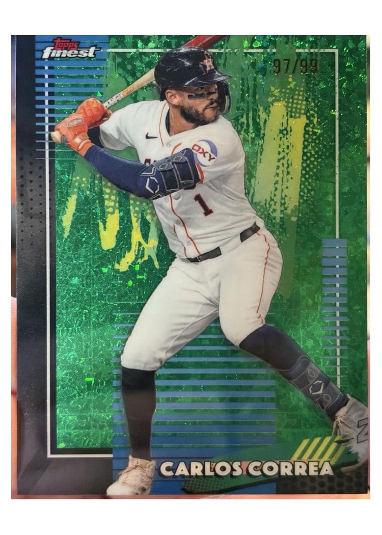 2026 Topps Finest Carlos Correa #42 card