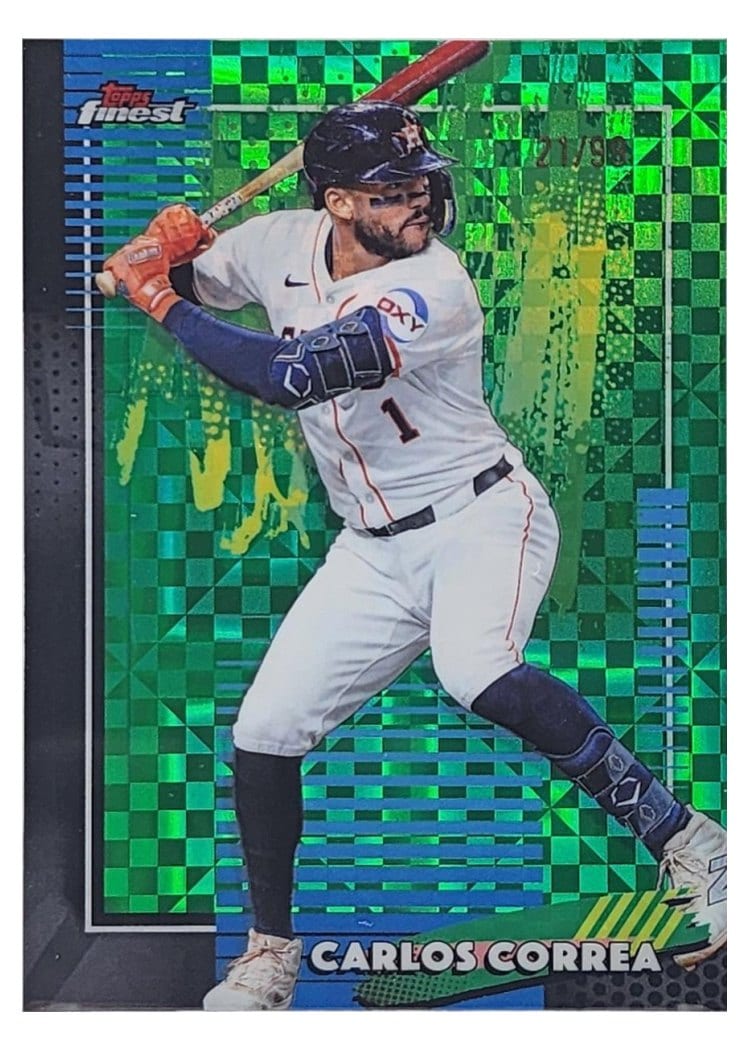 2026 Topps Finest Carlos Correa #42 card