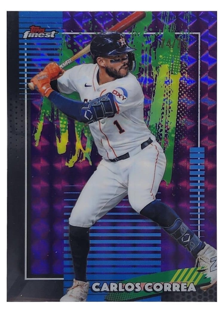 2026 Topps Finest Carlos Correa #42 card