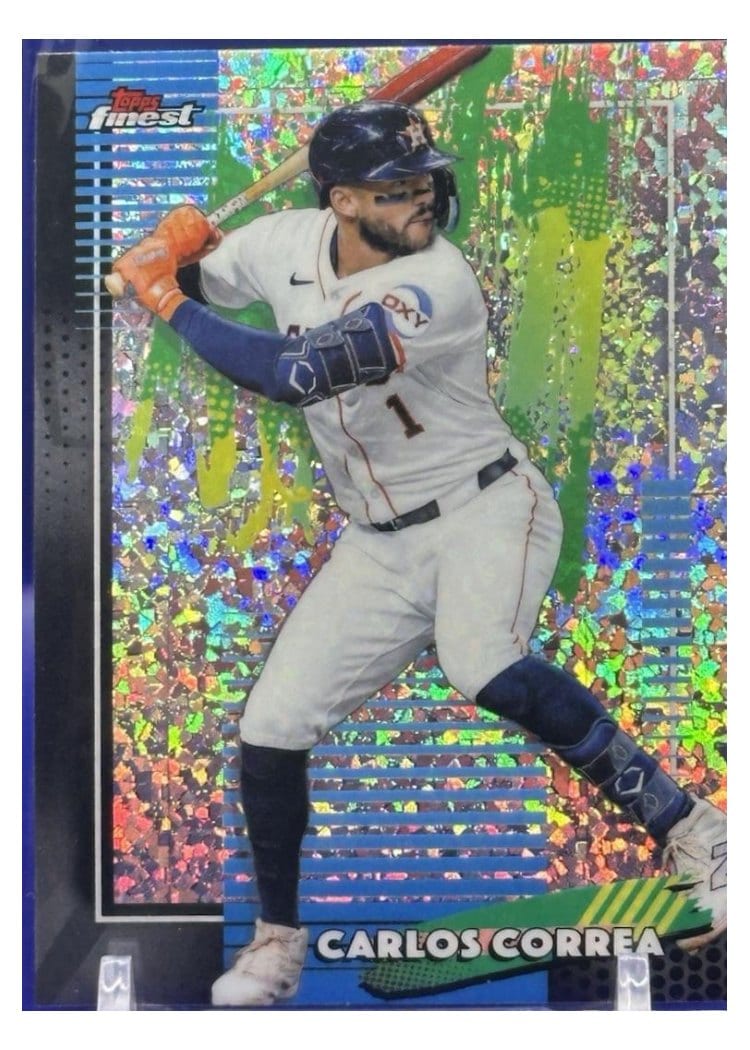 2026 Topps Finest Carlos Correa #42 card