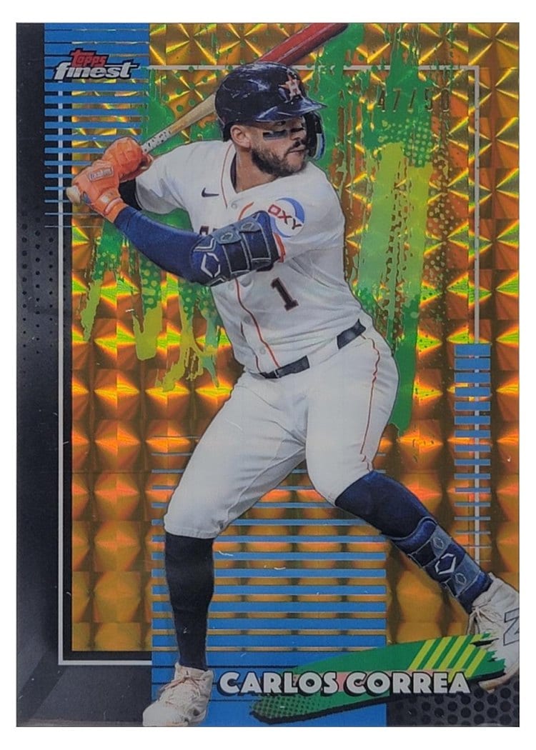 2026 Topps Finest Carlos Correa #42 card
