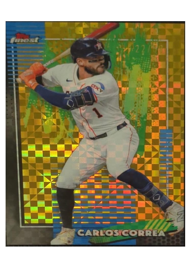 2026 Topps Finest Carlos Correa #42 card