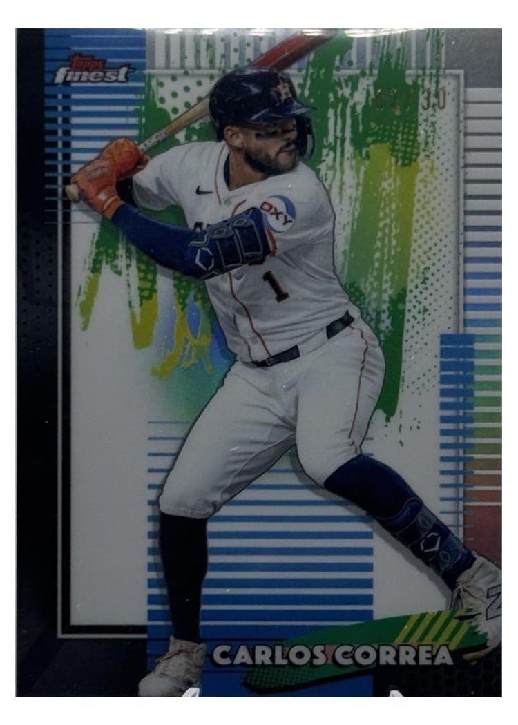 2026 Topps Finest Carlos Correa #42 card