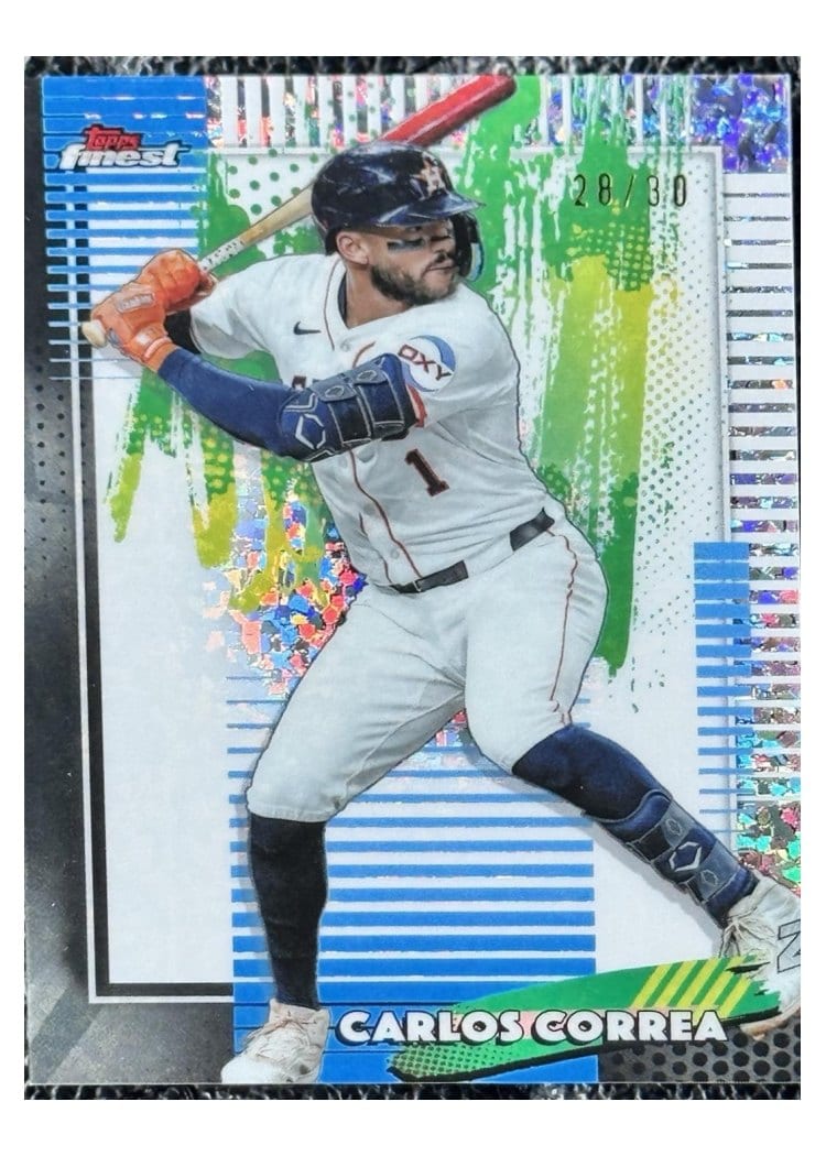 2026 Topps Finest Carlos Correa #42 card
