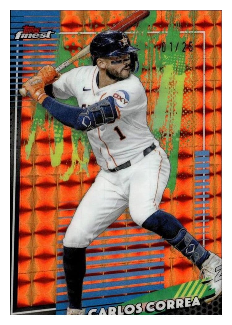2026 Topps Finest Carlos Correa #42 card