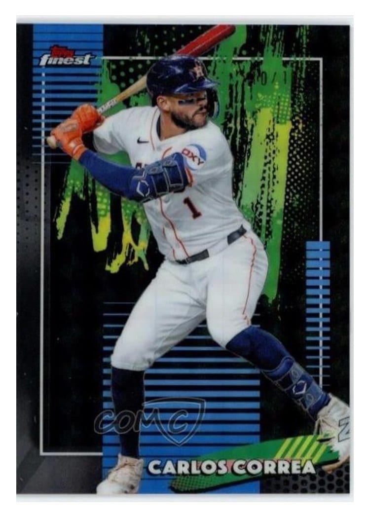 2026 Topps Finest Carlos Correa #42 card