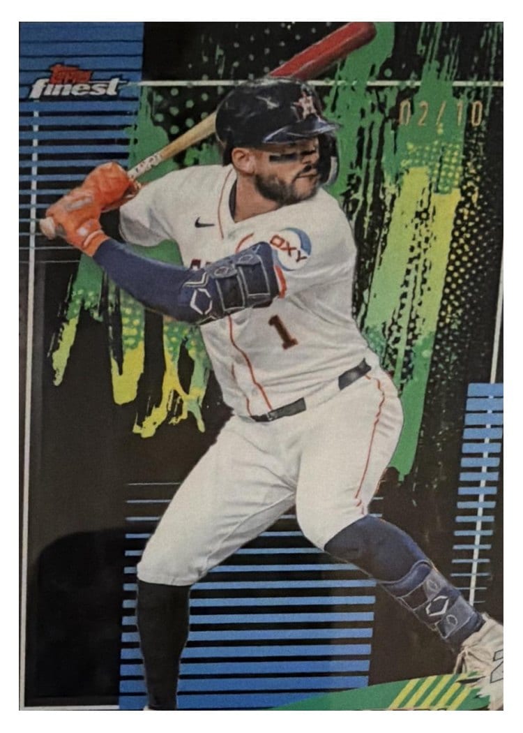 2026 Topps Finest Carlos Correa #42 card