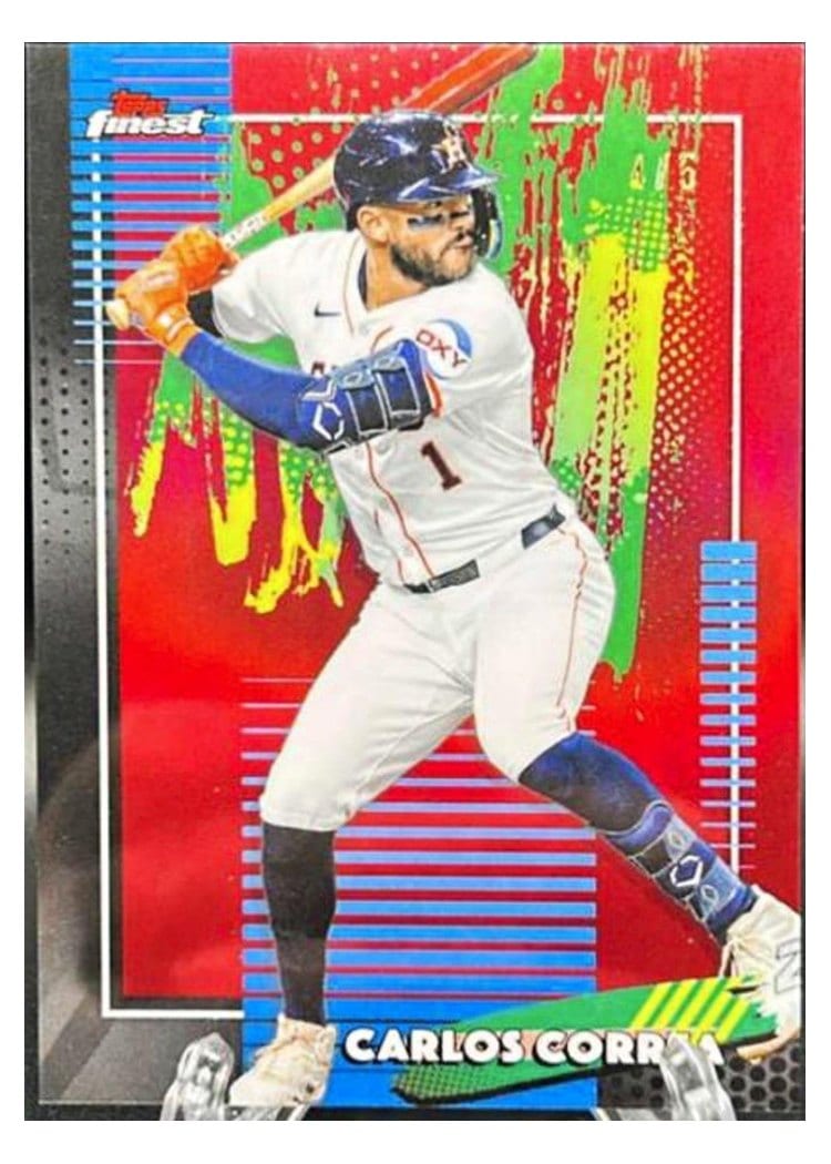 2026 Topps Finest Carlos Correa #42 card
