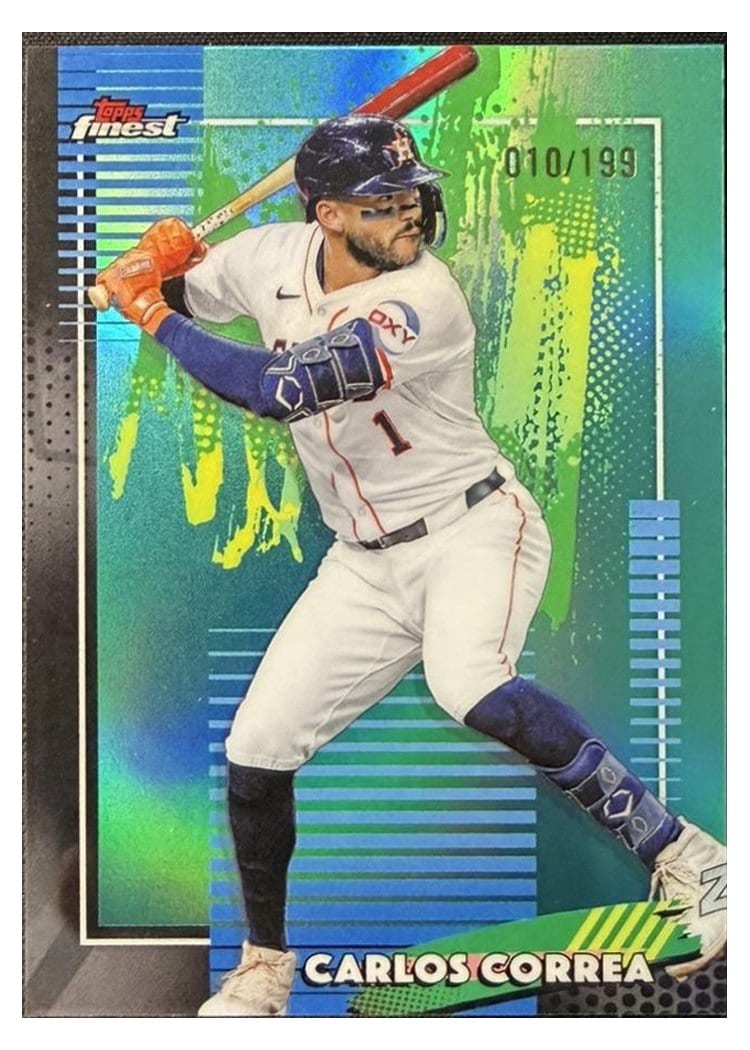 2026 Topps Finest Carlos Correa #42 card