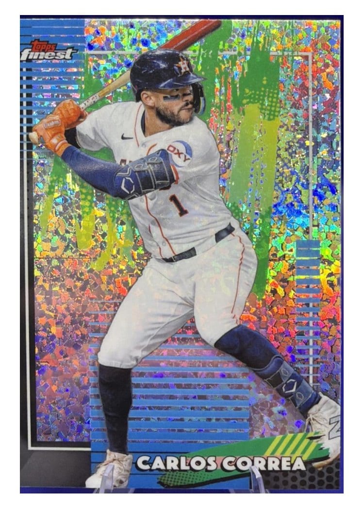2026 Topps Finest Carlos Correa #42 card