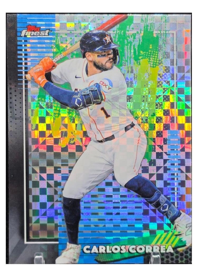 2026 Topps Finest Carlos Correa #42 card