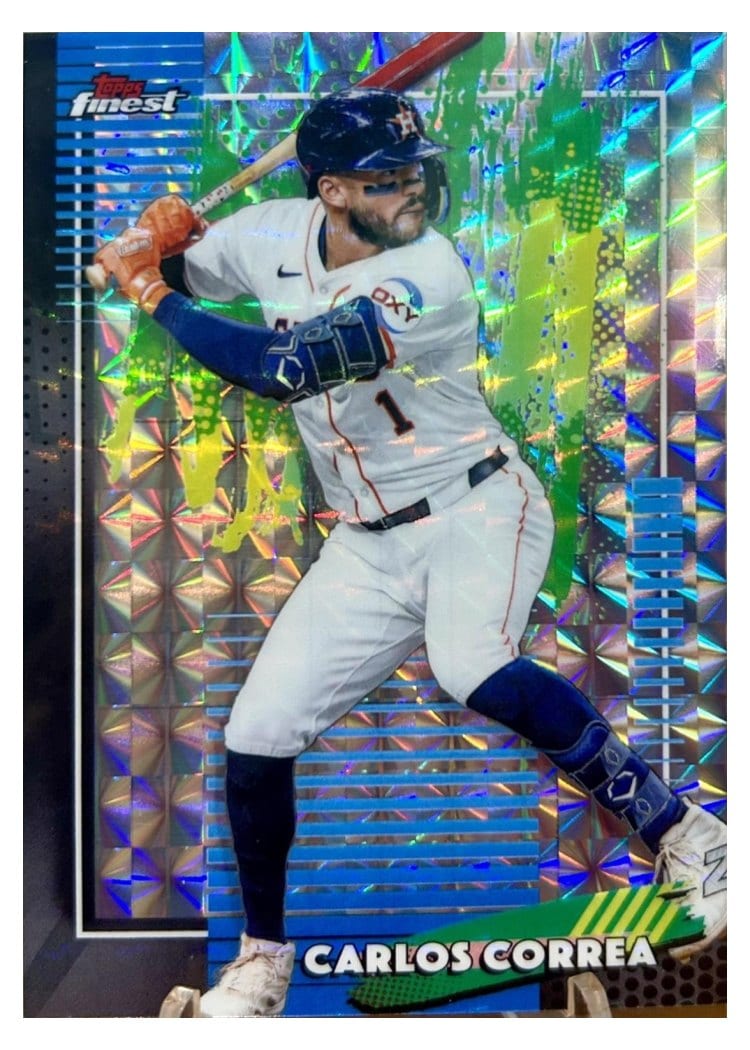 2026 Topps Finest Carlos Correa #42 card