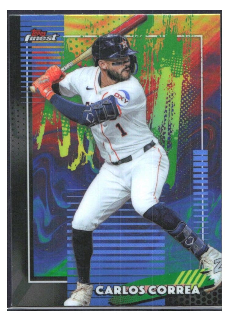 2026 Topps Finest Carlos Correa #42 card