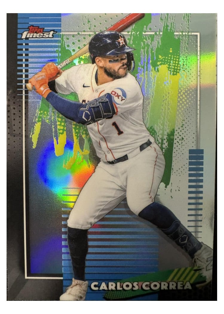 2026 Topps Finest Carlos Correa #42 card