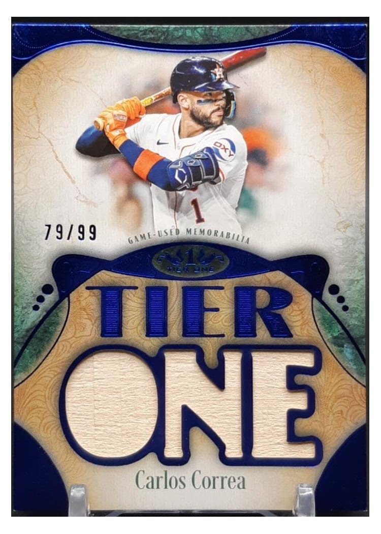 2026 Topps Tier One Tier One Relics Die-Cut Carlos Correa #T1RD-CC card
