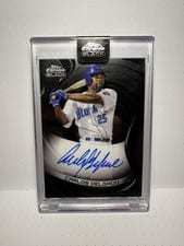 2022 Topps Chrome Black Autographs Carlos Delgado #CBA-CD card