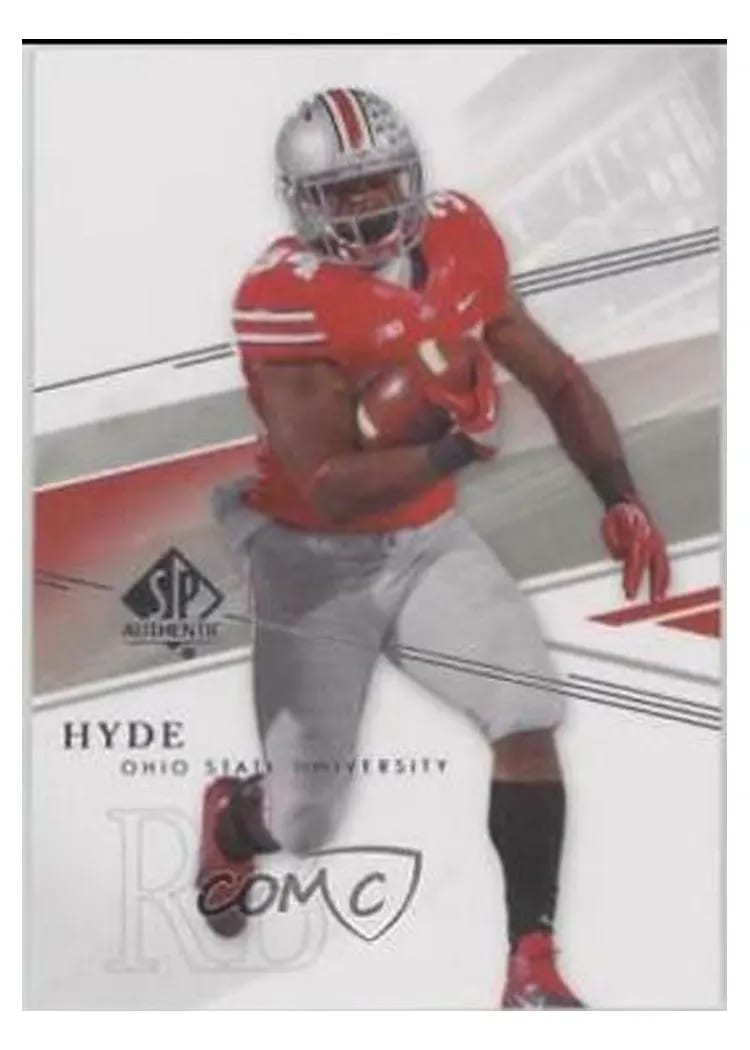 2014 SP Authentic Carlos Hyde #21 card