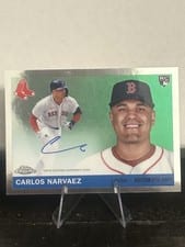 2025 Topps Chrome Platinum Autographs Carlos Narváez #CPA-CAN card