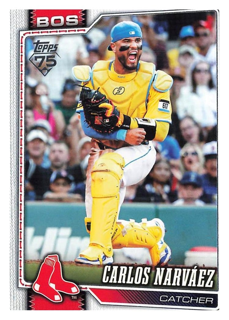 2026 Topps Base Set Carlos Narváez #344 card