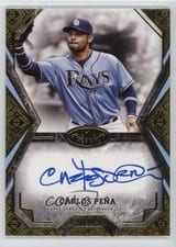 2025 Topps Tier One Talent Autographs Carlos Peña #TOTA-CP card
